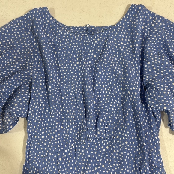 Gianni Bini Peplum Top Polka Dot Women's XSmall New - Picture 3 of 8